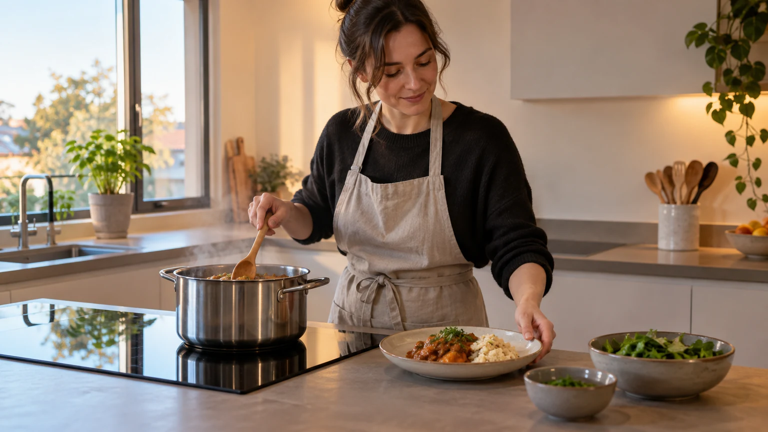 Photo éditoriale pour Cuisine maison facile : recettes rapides, astuces et menus équilibrés